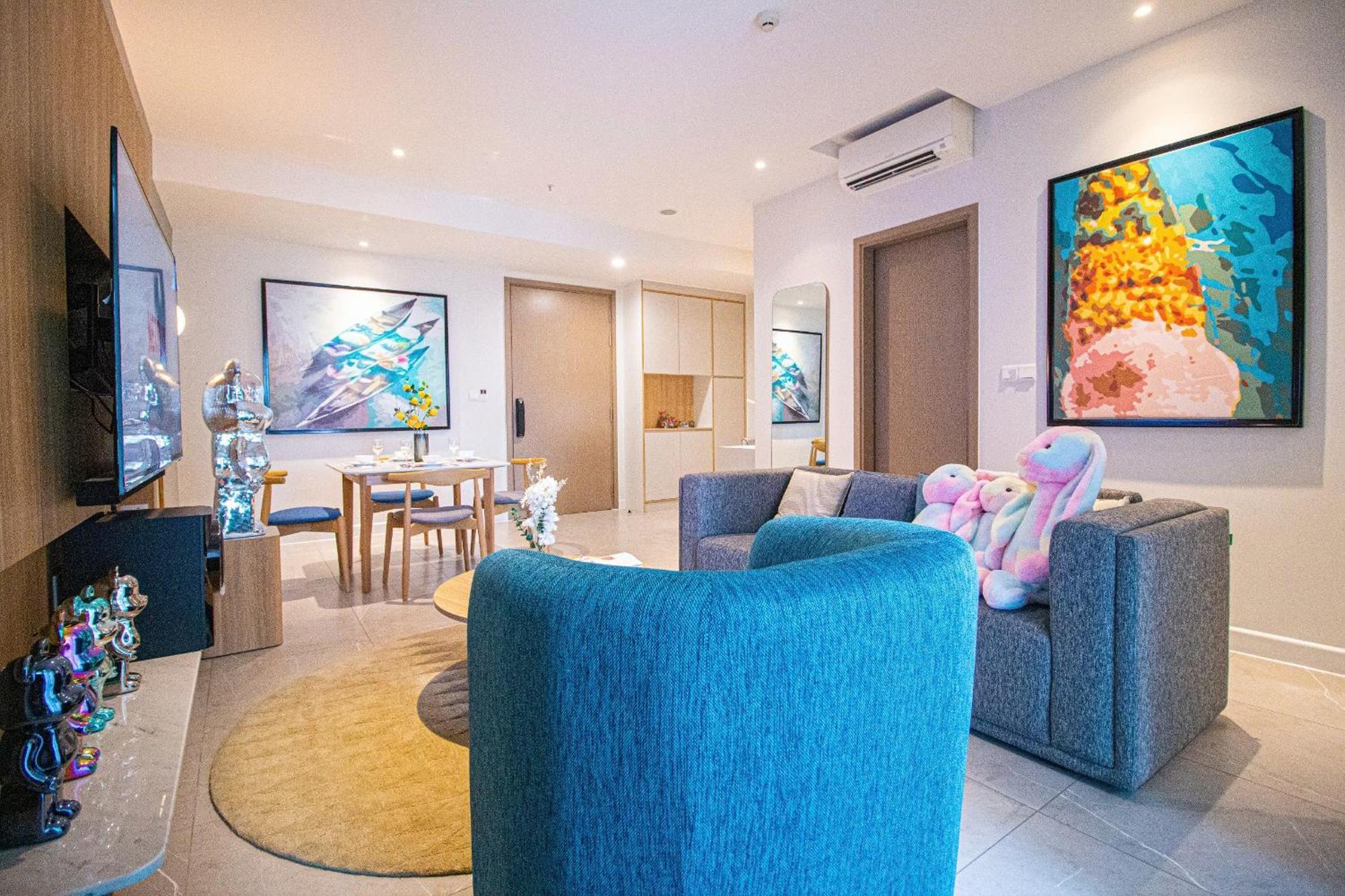 Lusso Suites - D1Mension & Zenity Residence, Sg'S Heart Хошимин Екстериор снимка