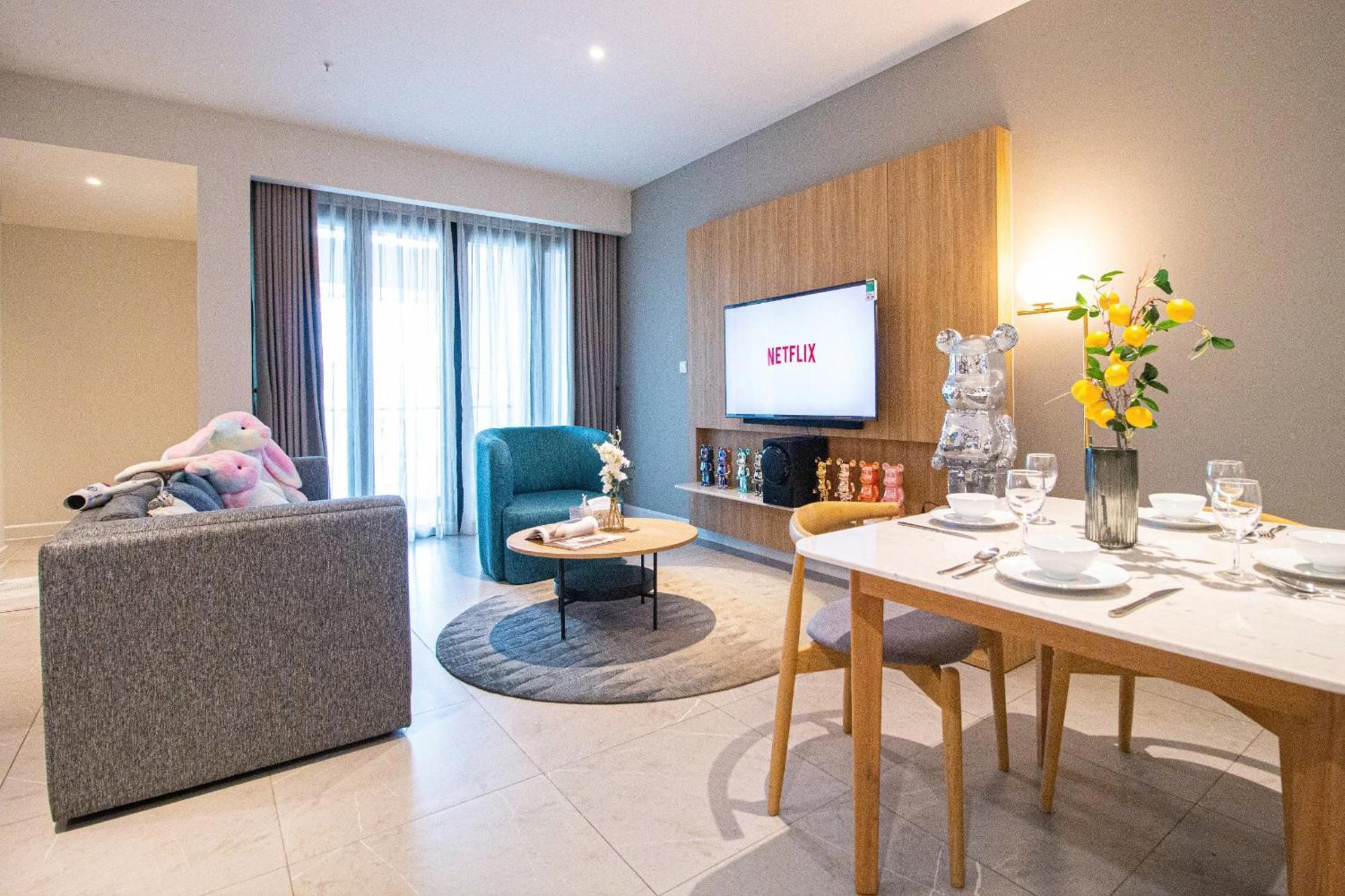 Lusso Suites - D1Mension & Zenity Residence, Sg'S Heart Хошимин Екстериор снимка