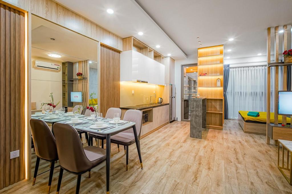 Lusso Suites - D1Mension & Zenity Residence, Sg'S Heart Хошимин Екстериор снимка