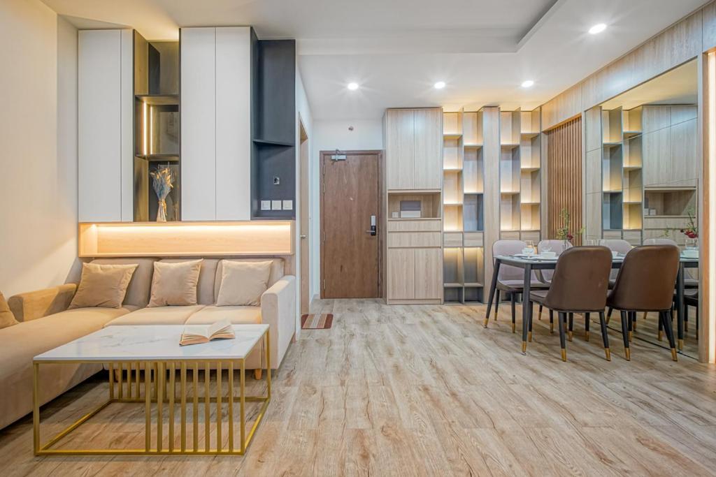 Lusso Suites - D1Mension & Zenity Residence, Sg'S Heart Хошимин Екстериор снимка