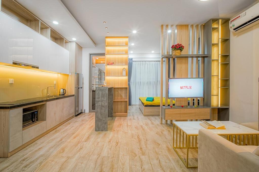 Lusso Suites - D1Mension & Zenity Residence, Sg'S Heart Хошимин Екстериор снимка